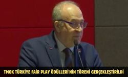 TMOK Türkiye Fair Play Ödülleri'nin töreni gerçekleştirildi