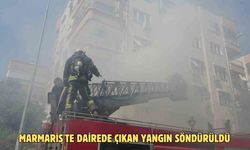 Marmaris'te dairede çıkan yangın söndürüldü