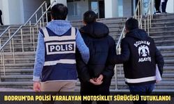 Bodrum’da polisi yaralayan motosiklet sürücüsü tutuklandı