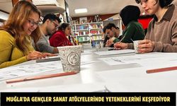 Muğla’da gençler sanat atölyelerinde yeteneklerini keşfediyor