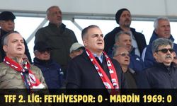 TFF 2. Lig: Fethiyespor: 0 - Mardin 1969: 0