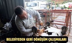 BELEDİYEDEN GERİ DÖNÜŞÜM ÇALIŞMALARI
