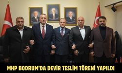 MHP Bodrum’da Devir Teslim Töreni Yapıldı