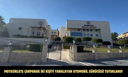 Motosiklete çarparak iki kişiyi yaralayan otomobil sürücüsü tutuklandı