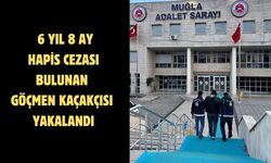 6 yıl 8 ay hapis cezası bulunan göçmen kaçakçısı yakalandı