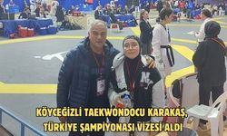 Köyceğizli Taekwondocu Karakaş, Türkiye şampiyonası vizesi aldı