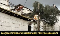 Komşular tüten bacayı yangın sandı, ekipler alarma geçti