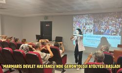 Marmaris Devlet Hastanesi'nde gerontoloji atölyesi başladı