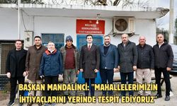 Başkan Mandalinci: "Mahallelerimizin ihtiyaçlarını yerinde tespit ediyoruz"
