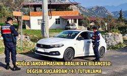 Muğla Jandarmasının aralık ayı bilançosu: Değişik suçlardan 147 tutuklama