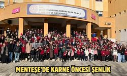 Menteşe’de karne öncesi şenlik