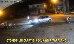 Otomobilin çarptığı çocuk ağır yaralandı