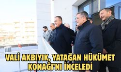 Vali Akbıyık, Yatağan Hükümet Konağı’nı inceledi