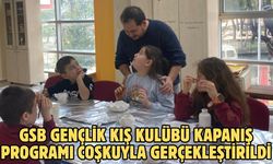 GSB Gençlik kış kulübü kapanış programı coşkuyla gerçekleştirildi