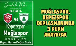 Muğlaspor, Kepezspor deplasmanında 3 puan arayacak