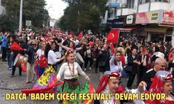 Datça ‘Badem Çiçeği Festivali’ devam ediyor