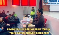 Köyceğiz’de lise öğrencilerine yönelik ‘Trafik Eğitimi’ semineri düzenlendi