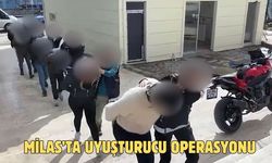 Milas’ta uyuşturucu operasyonu