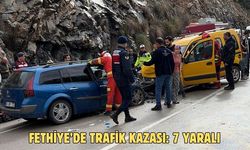 Fethiye’de trafik kazası: 7 yaralı