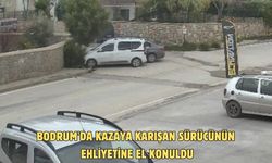 Bodrum'da kazaya karışan sürücünün ehliyetine el konuldu