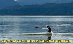 Köyceğiz'de Kano İl Birinciliği yarışmaları tamamlandı