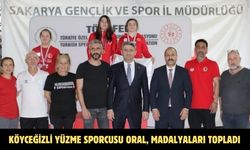 Köyceğizli yüzme sporcusu Oral, madalyaları topladı