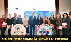 Vali Akbıyık’tan gençler ile ‘Gençlik Yılı’ buluşması