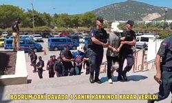 Bodrum'daki davada 4 sanık hakkında karar verildi
