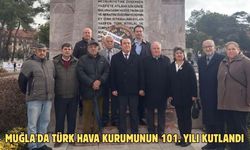 Muğla'da Türk Hava Kurumunun 101. yılı kutlandı