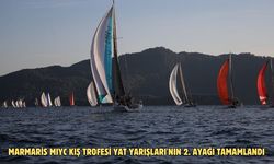 Marmaris MIYC Kış Trofesi Yat Yarışları'nın 2. ayağı tamamlandı