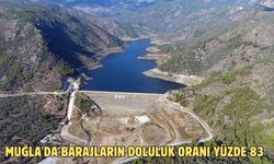 Muğla'da barajların doluluk oranı yüzde 83