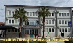 Seydikemer'de rüşvet operasyonu: 2 tutuklama