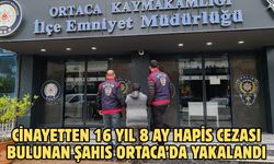 Cinayetten 16 yıl 8 ay hapis cezası bulunan şahıs Ortaca’da yakalandı