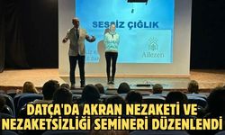 Datça'da Akran Nezaketi ve Nezaketsizliği semineri düzenlendi