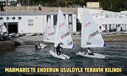 Yelkende ILCA 6 Genç Milli Takımı, Bodrum'da kamp yapıyor