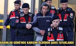 Kadınlar Günü'nde karısını öldüren şahıs tutuklandı