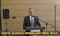 MSKÜ’de Geleneksel Bayramlaşma Töreni Yapıldı