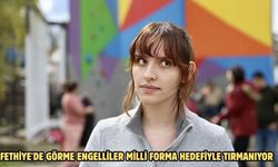 Fethiye'de görme engelliler milli forma hedefiyle tırmanıyor