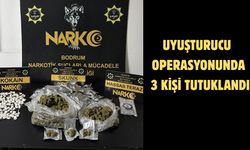 UYUŞTURUCU OPERASYONUNDA 3 KİŞİ TUTUKLANDI