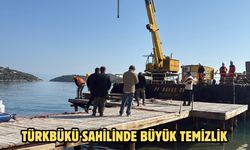 Türkbükü sahilinde büyük temizlik