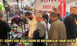 17. Güney Ege Gıda, Tarım ve Hayvancılık Fuarı açıldı