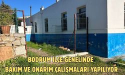Bodrum ilçe genelinde bakım ve onarım çalışmaları yapılıyor