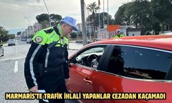 Marmaris’te trafik ihlali yapanlar cezadan kaçamadı