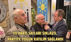 İYİ PARTİ SAFLARI SIKLAŞTI, PARTİYE YOĞUN KATILIM SAĞLANDI