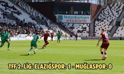TFF 2. Lig: Elazığspor: 1 - Muğlaspor: 0