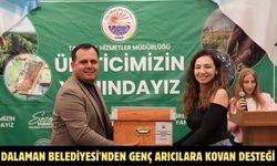 Dalaman Belediyesi'nden genç arıcılara kovan desteği