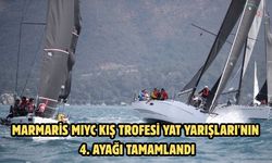 Marmaris MIYC Kış Trofesi Yat Yarışları'nın 4. ayağı tamamlandı