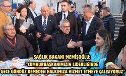 Sağlık Bakanı Memişoğlu:  "Cumhurbaşkanımızın liderliğinde  gece gündüz demeden halkımıza hizmet etmeye çalışıyoruz"