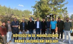 Köyceğiz’in üç mahallesinde parke çalışmaları başladı