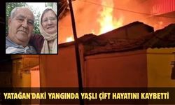 Yatağan'daki yangında yaşlı çift hayatını kaybetti